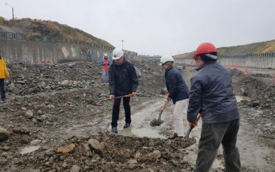 MOP inició obras de control sedimentológico en el Río Las Minas