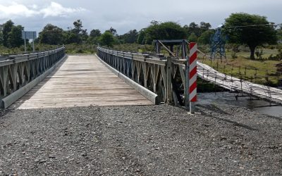 MOP concluye reposición de Puente Río Grande en Isla Riesco