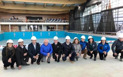 Subsecretario de Obras Públicas realizó visita inspectiva a obras de piscina temperada de Puerto Natales