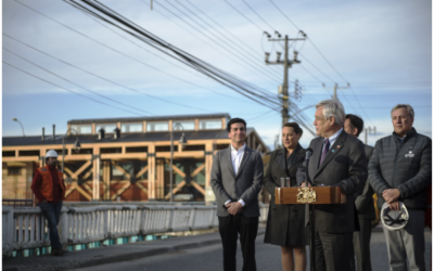 Presidente Piñera dio inicio a obras de reposición del puente Chiloé