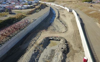 Avanzan obras de Mejoramiento Integral del Río Las Minas