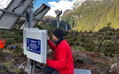 Dirección General de Aguas del MOP instala dos nuevas estaciones glaciológicas en la Región de Magallanes y de la Antártica Chilena