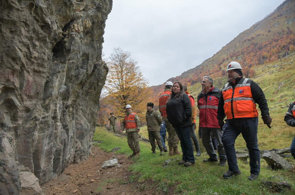 Subsecretario Herrera inspeccionó obras del camino más austral del mundo y sostuvo reuniones con actores locales