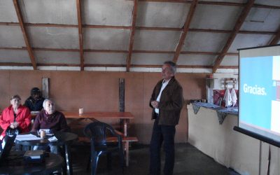 Seremi MOP se reúne con vecinos de Agua Fresca y explica alcance de trabajos ejecutados en la ruta 9 Sur