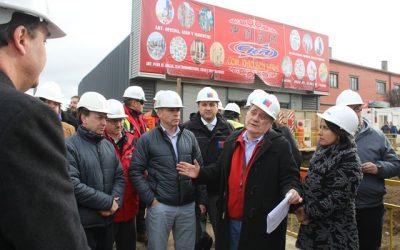 Subsecretario de Obras Públicas inspeccionó obras de reposición del Puente Bories