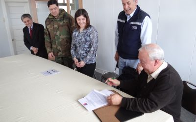 Entregan terrenos para construcción de senda Bahía Talcahuano-Estero Worsley