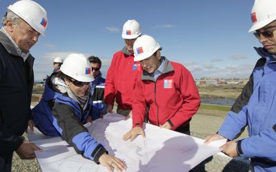 MINISTRO GOLBORNE PONE EN SERVICIO PUENTE MECANO DE EMERGENCIA EN PUNTA ARENAS