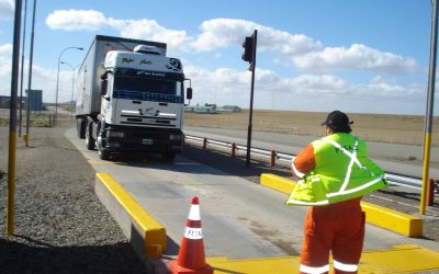 Vialidad refuerza el control de pesaje vehicular  en las rutas de Magallanes
