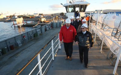 MOP construye terminales portuarios para mejorar conectividad Porvenir – Punta Arenas