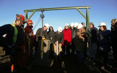 Ministro de Obras Públicas encabezó primera piedra del CADI UMAG