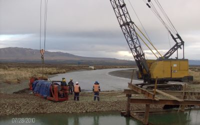 Importante avance presenta puente El Negro en la comuna de Torres del Payne