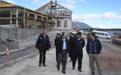 Director Nacional de Obras Portuarias del MOP visitó la provincia Antártica