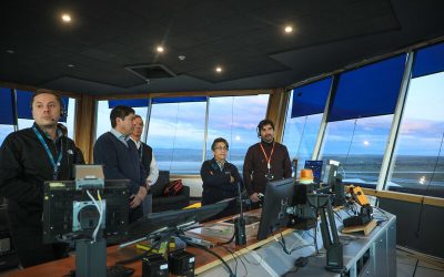 Ministra López inspecciona obras por $35 mil millones en el Aeropuerto Carlos Ibáñez de Punta Arenas