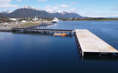 MOP avanza en segunda etapa del muelle multipropósito de Puerto Williams para cruceros y naves científicas