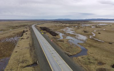 MOP realiza entrega de terrenos para iniciar recapado asfaltico en Ruta 9 Norte