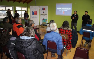 MOP mejorará fuentes de abastecimiento y construirá nueva fuente de servicio sanitario rural en Huertos Familiares y Villa Tehuelches