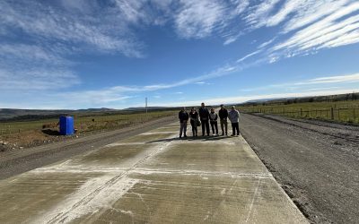 Realizan visita a obras del paso fronterizo Casas Viejas