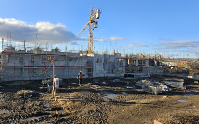 Avanzan obras de reposición de la Primera Comisaría de Carabineros