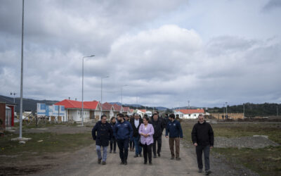 Presidente de la República, Gabriel Boric Font, visita Pampa Guanaco en Tierra del Fuego, futura capital comunal de Timaukel