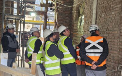 58 % de avance presentan las obras de Habilitación y Construcción del Archivo y Biblioteca Regional