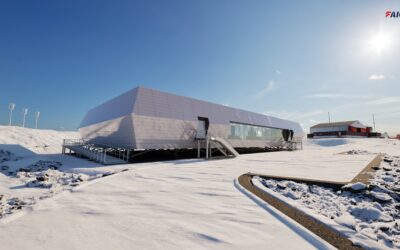 En etapa de diseño se encuentra Refugio de pasajeros que se construirá en el aeródromo Teniente Marsh